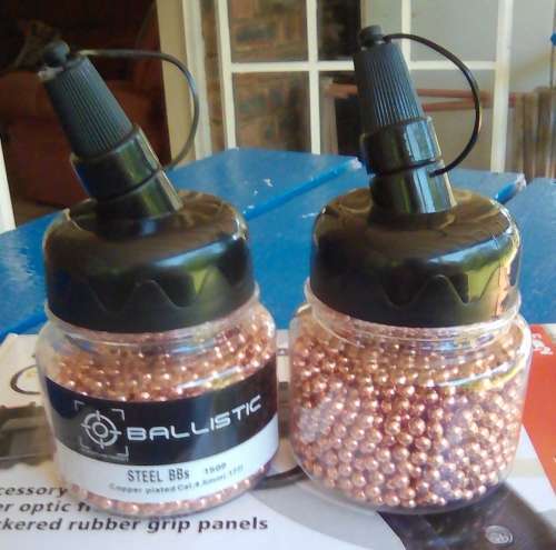 Other Hunting & Shooting - 1500 STEEL BBS 4.5MM COPPER Plated Was ...